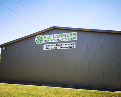 H. J. Lammers Elektromaschinenbau - Reparatur und Handel.